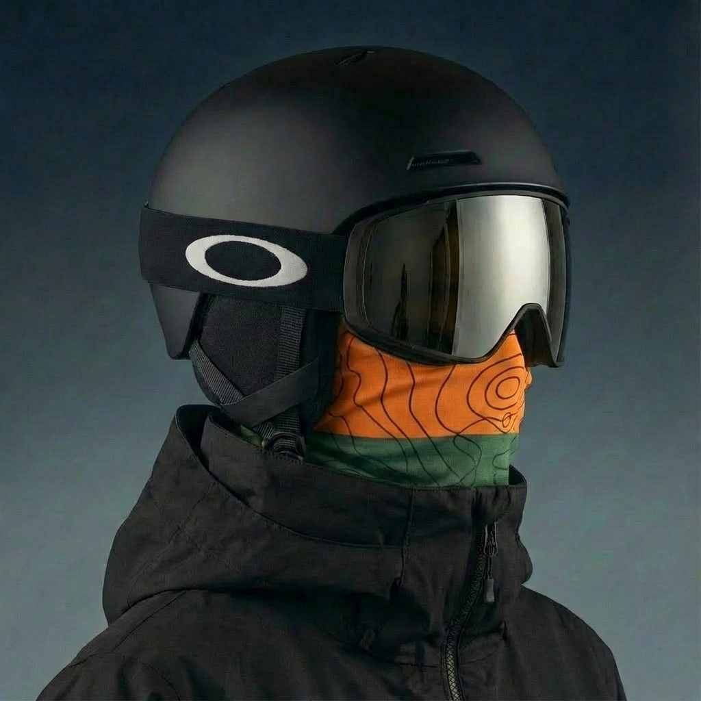 GREEN Topography Map Buff