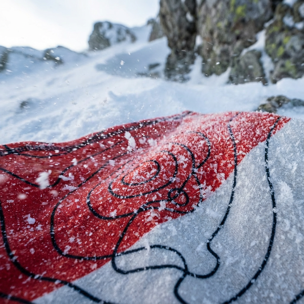 BEIGE Topography Map Buff